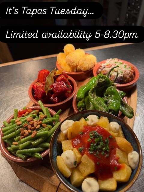 💃🇪🇸 Tapas Tuesday 💃🇪🇸We only have a few spaces available
Tonight for tapas evening.Book now online with OpenTable
Or call us on
01263 502148#tapas #tapastuesday #cromer
